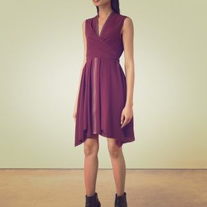 FINAL SALE ⬇️ All Saints Jayda Ruffle Silk Dress